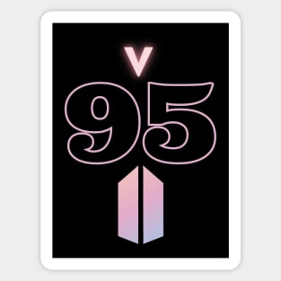 BTS V 95: Logo Sticker